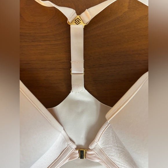 Like New ThirdLove Classic Racerback Bra Soft Pink Womens Size 36D Front Closure - Picture 3 of 5